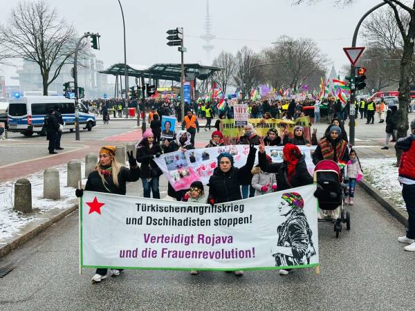 ANF | Hamburg: Gemeinsam die Rojava-Revolution verteidigen!